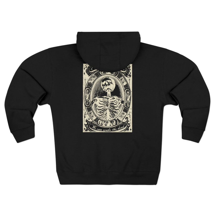 We can wake the dead Zip Hoodie – Back Print