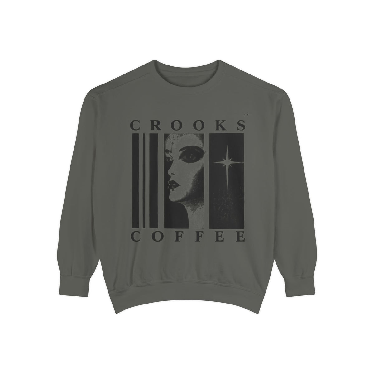 Crooks coffee throwback graphic crewneck