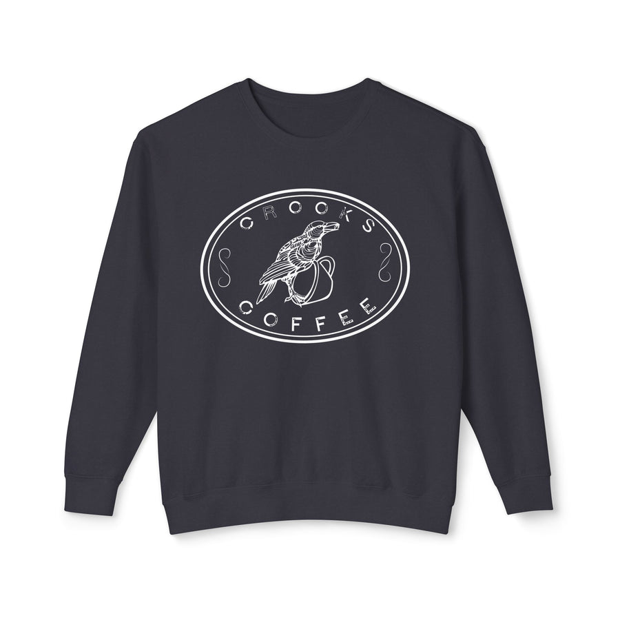 Crooks Coffee logo Crewneck Sweatshirt  Pullover