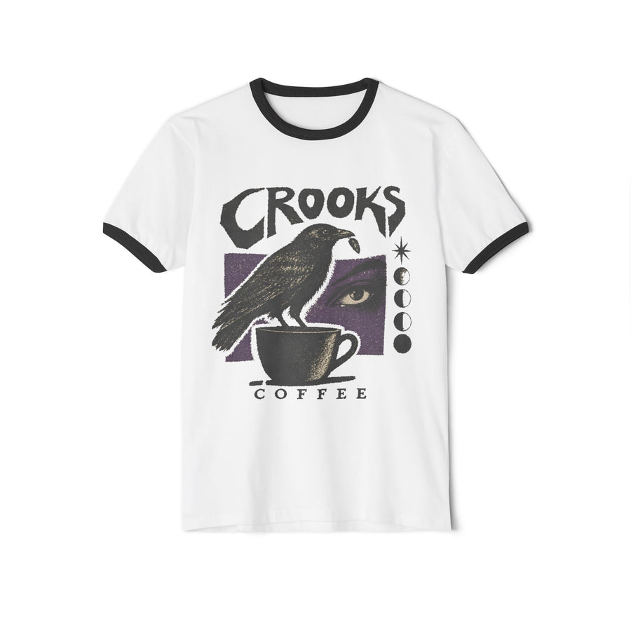 Crooks Coffee Ringer T‑Shirt